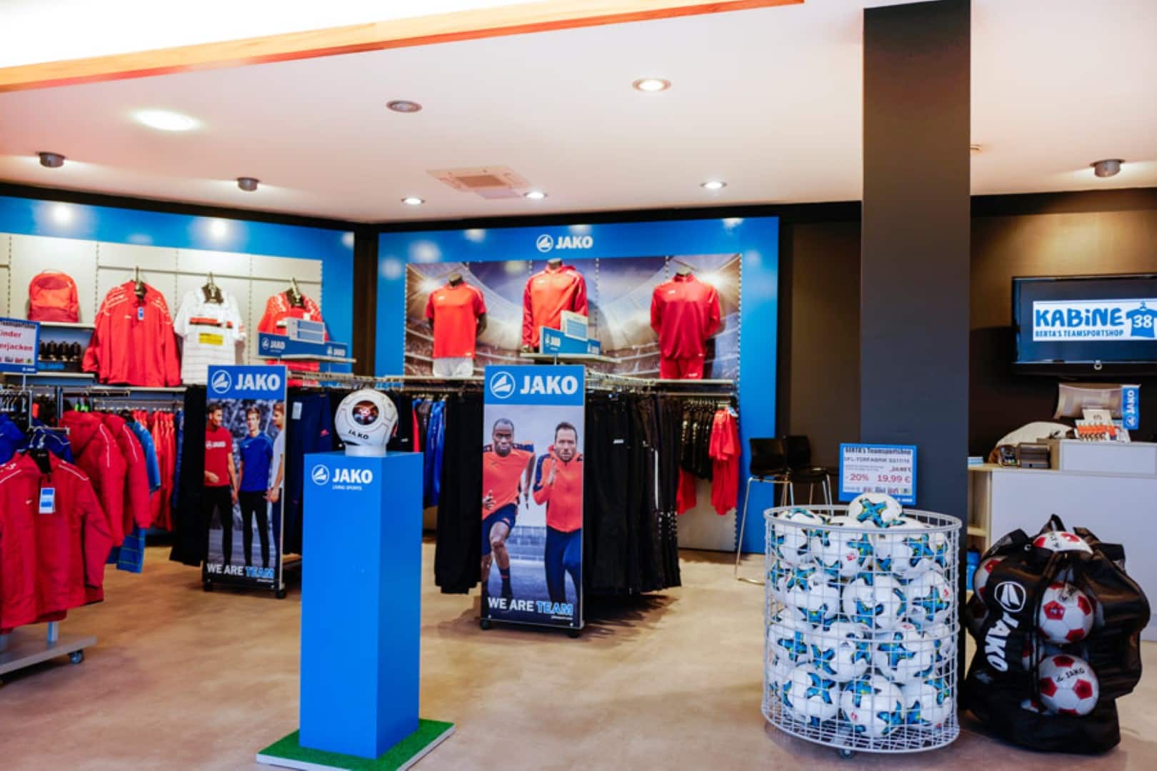 Angebot: 40% Rabatt der UVP auf alle JAKO Artikel